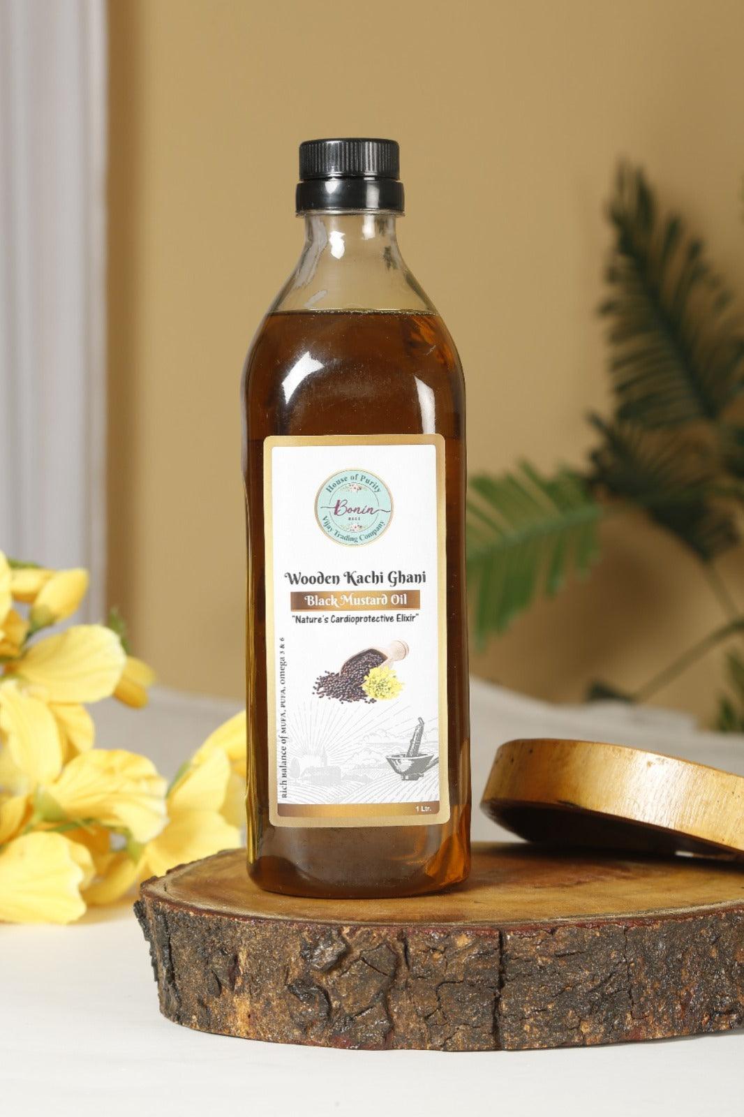 WOOD COLD PRESSED BLACK MUSTARD OIL - Boninwood