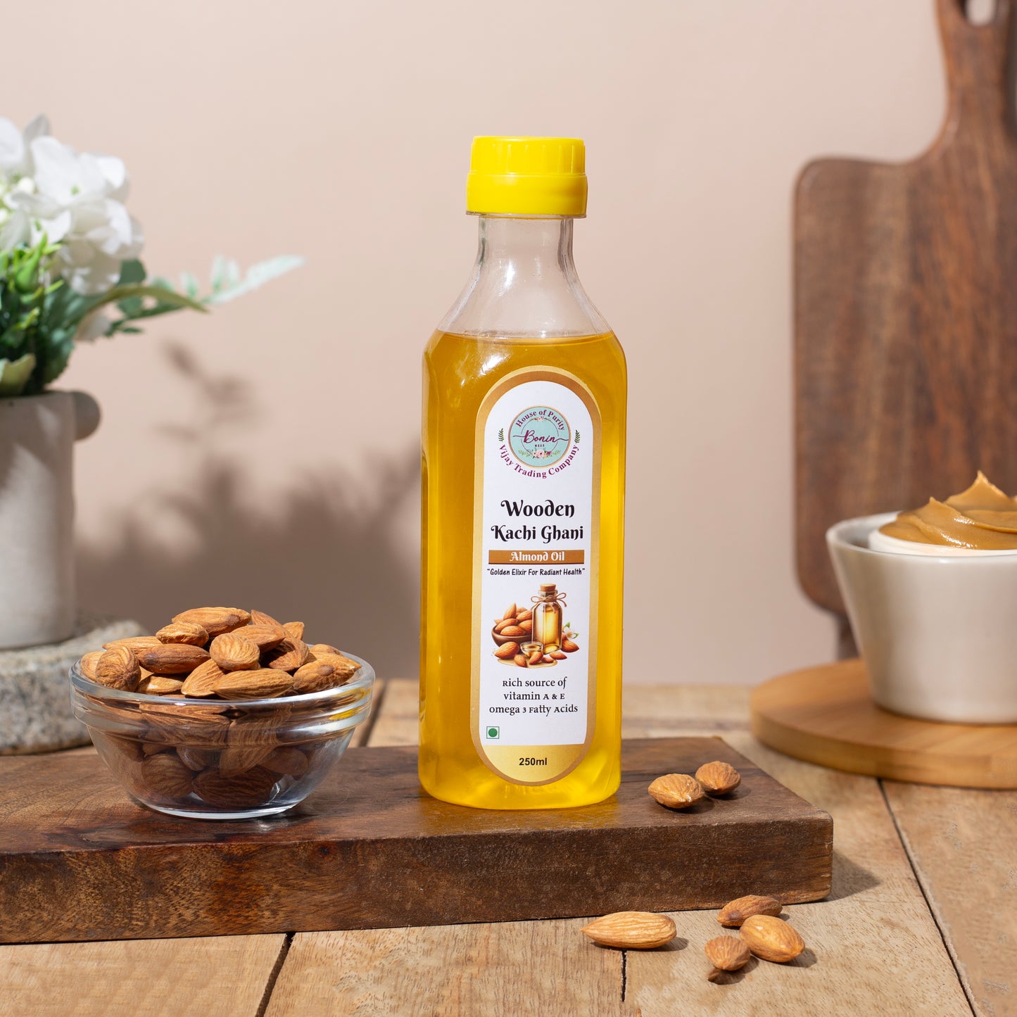 Wood Cold Pressed Almond Oil