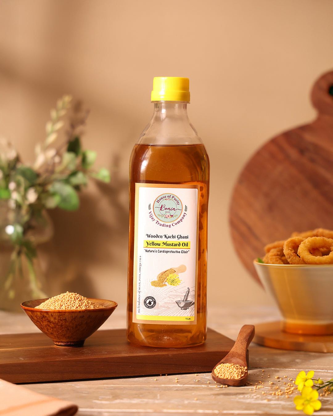 Wake Up to a Protein-Packed Delight! How to Make High-Protein Moong Daal Chila with Boninwood Yellow Mustard Woodpressed Oil