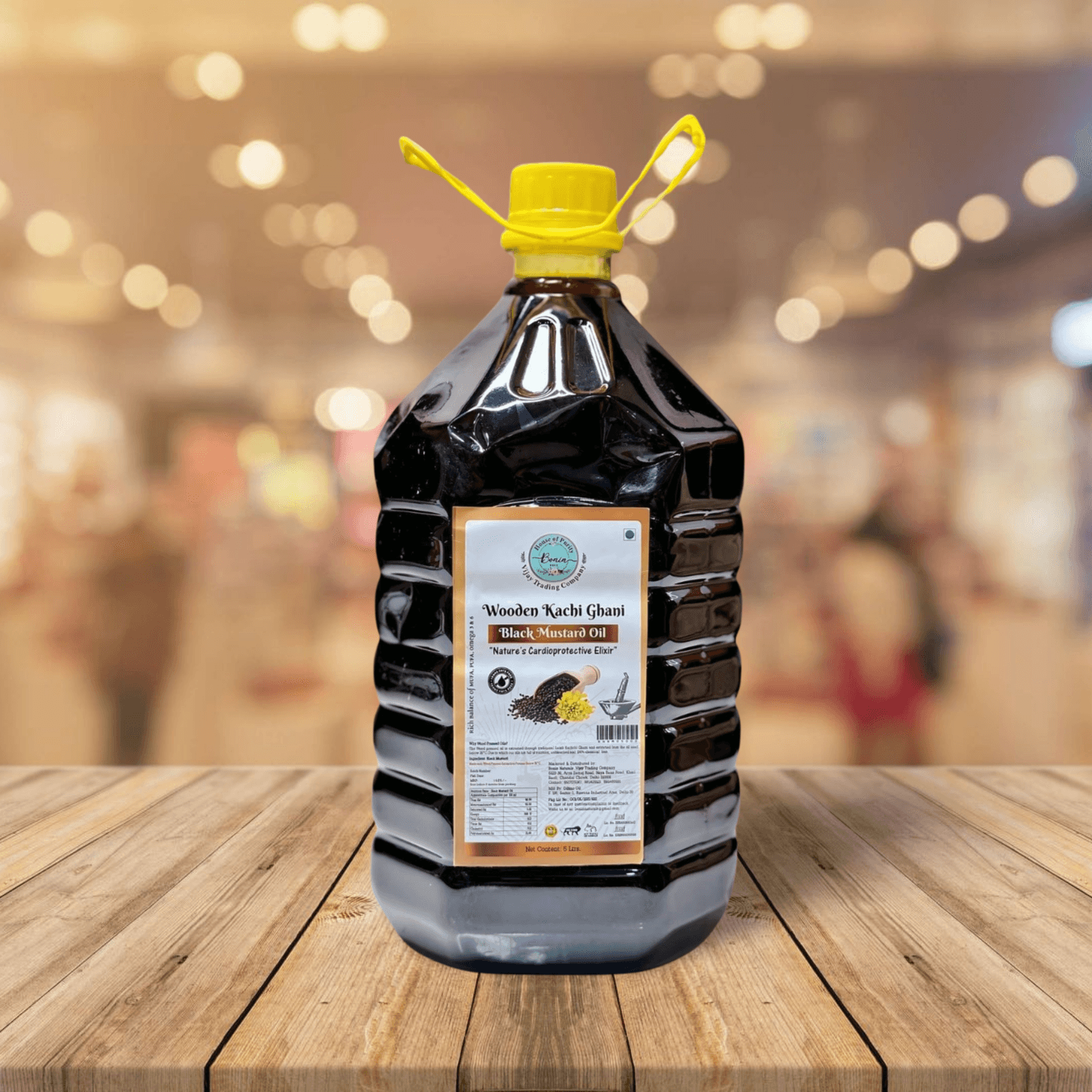 WOOD COLD PRESSED BLACK MUSTARD OIL - Boninwood 