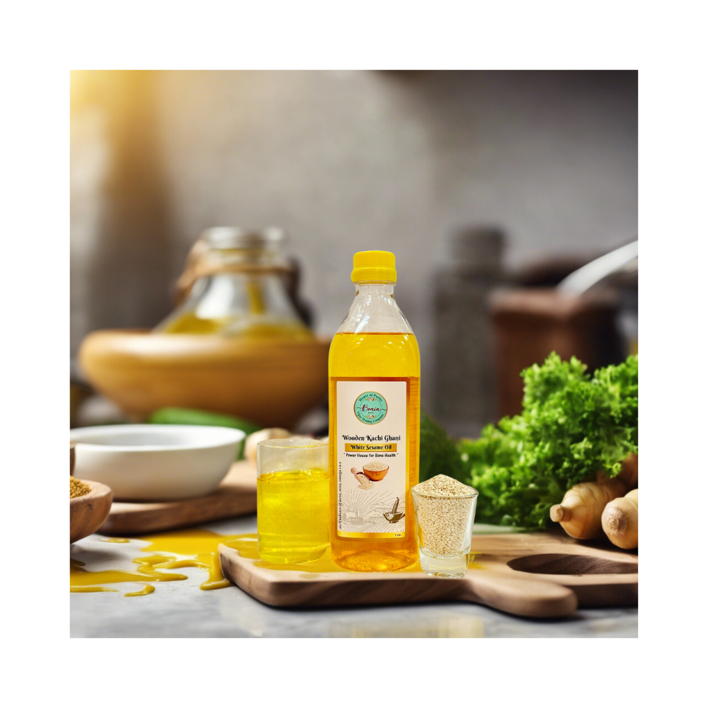 Yellow Mustard Oil 1 ltr, Groundnut Oil 1 ltr ,  Sesame Oil 500ml