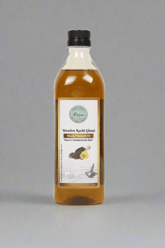 WOOD COLD PRESSED BLACK MUSTARD OIL - Boninwood 