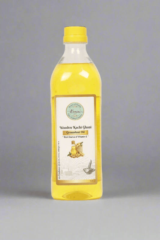 Wood Cold Press Groundnut OIL - Boninwood 