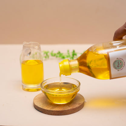 Yellow Mustard Oil 1 ltr, Groundnut Oil 1 ltr, Hazelnut Spread 200gm